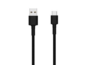 کابل شارژ و انتقال داده تایپ سی شیائومی Xiaomi SJX10ZM Type-C Braided Cable 1m
