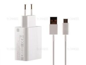 شارژر دیواری سریع شیائومی با کابل سریع تایپ سی Xiaomi MDY-11-EZ Turbo Charger With Cable