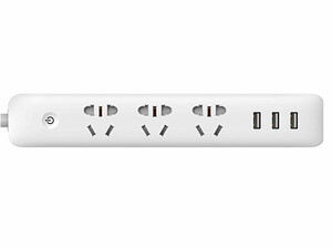 چند راهی و شارژر شیائومی 3 سوکت و 3 یو اس بی Xiaomi QMCXB01ZN Smart Power Strip
