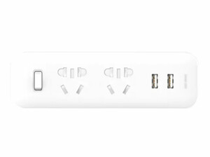 چند راهی شیائومی 2 سوکت و 2 یو اس بی Xiaomi Power Strip Socket Portable Plug Adapter