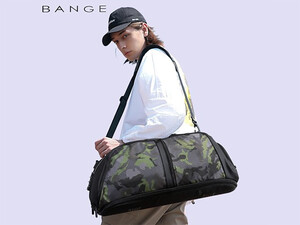 خرید کیف ورزشی حرفه ای ضدآب با قابلیت جدا سازی وسایل  بنج BANGE BG-77178 Handheld Large Capacity Travel Bag Mens/Ladies Wet & Dry Gym Bag