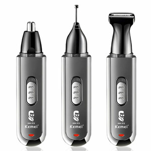 دستگاه اصلاح موی ابرو، بینی و گوش شارژی کمی KM-313