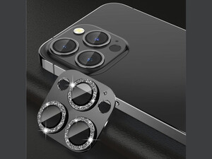 محافظ لنز فلزی آیفون 13 پرو و آیفون 13 پرومکس آها استایل Ahastyle Pour Iphone 13 Pro / 13 Pro Max Camera Lens WG62-3-13P/M-BK-1P