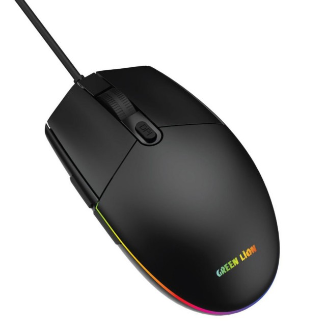 ماوس باسیم گیمینگ گرین لاین مدل Green Lion Wired Gaming Mouse