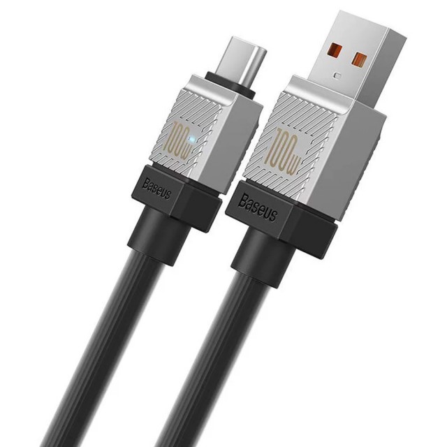 کابل شارژ USB به Type-C بیسوس مدل CoolPlay CB000046 CAKW000601 طول 1 متر توان 100 وات