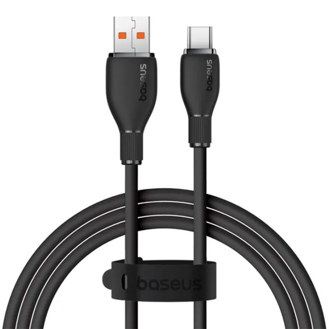 کابل شارژ USB به Type-C بیسوس مدل Pudding CB000054 طول 1.2 متر توان 100 وات