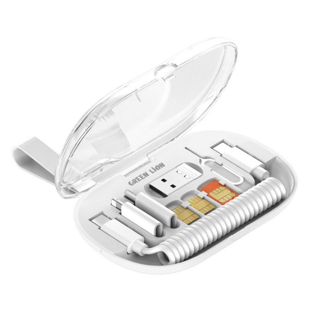 کیت کابل و مبدل چند منظوره گرین لاین مدل GNMLDTCBSET توان 65 وات