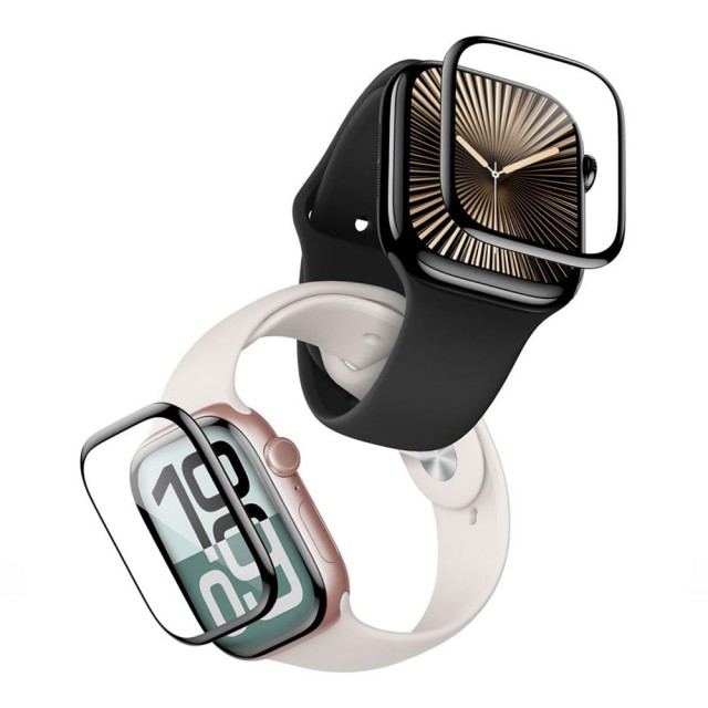 گلس اپل واچ سه بعدی ضد خش گرین لاین Green Lion 3D Apple Watch 46mm