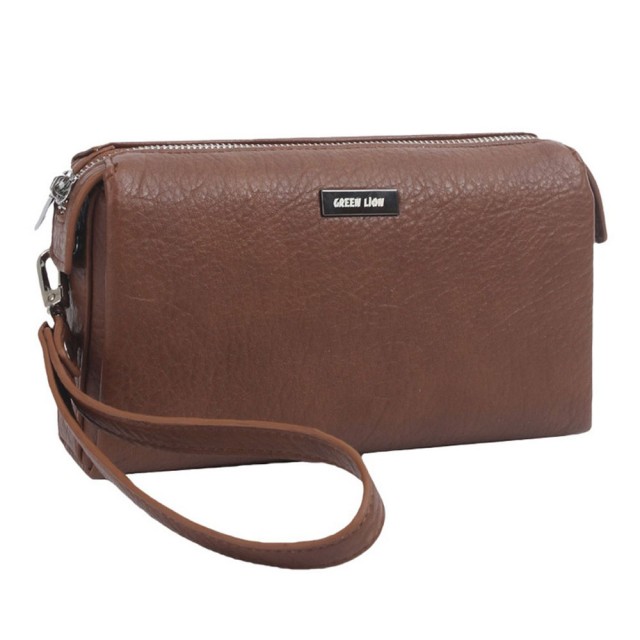 کیف لوازم جانبی چرمی گرین لاین مدل Marly Clutch Bag