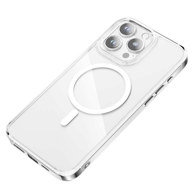 قاب شفاف MagSafe Crystal Clear گرین لاین آیفون iPhone 14 Pro Max