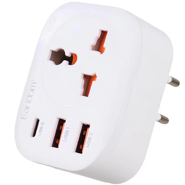 تک راهی برق و شارژر ارلدام مدل ES-SC16 توان 2.4 آمپر