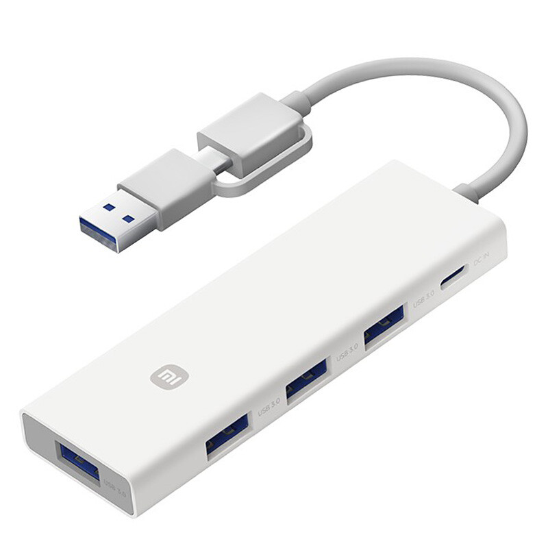 هاب دو سر چهار پورت USB 3.0 شیائومی مدل XMSTFXQ01YM