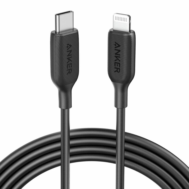 کابل شارژ Type-C به لایتنینگ انکر مدل PowerLine III A8832 طول0.9 متر توان 18 وات