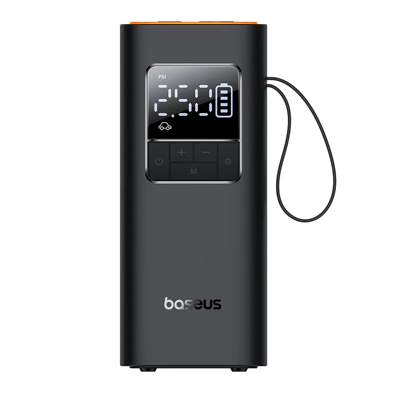 پمپ باد لاستیک خودرو بیسوس مدل SuperMini Pro BS-CG016