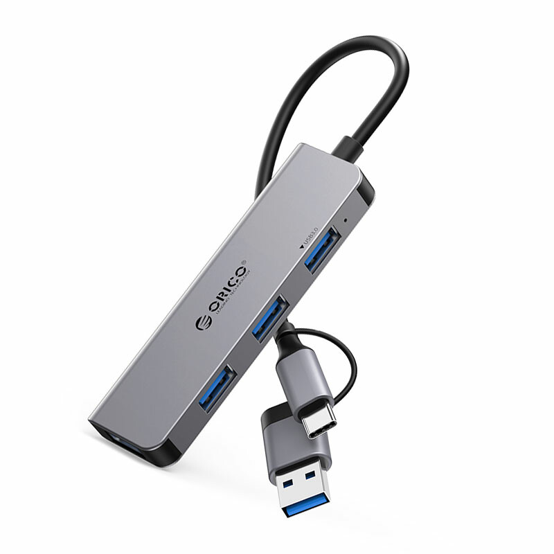 هاب USB-C/USB-A چهار پورت اوریکو مدل YSA5-U3
