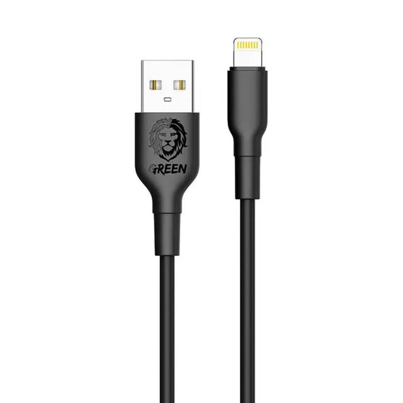 کابل شارژ USB به لایتنینگ گرین لاین مدل GNCIPHBK طول 1.2 متر