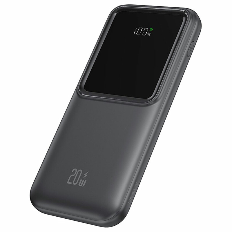 پاوربانک یوسمز مدل CD193 ظرفیت 10000 توان 22.5 وات با کابل متصل