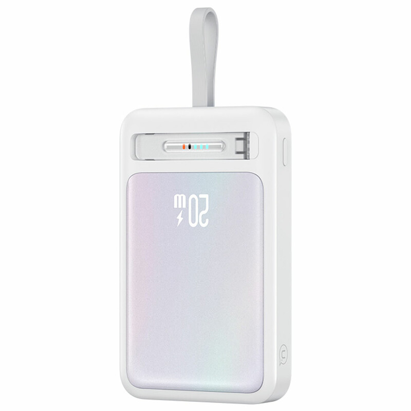 پاوربانک وایرلس مگنتی یوسمز مدل CD219 ظرفیت 10000 میلی آمپر ساعت توان 22.5 وات