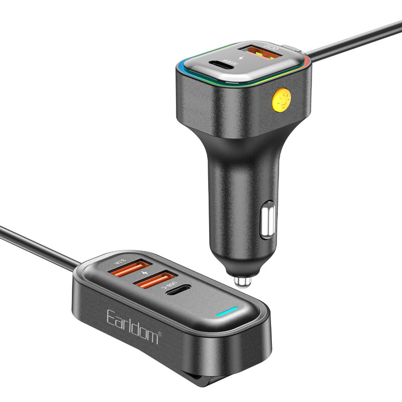 شارژر فندکی ارلدام مدل CC37 توان 30 وات