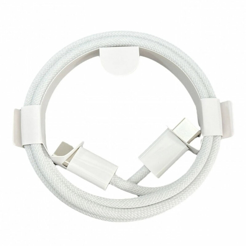 کابل شارژ USB-C به USB-C اپل اورجینال A2795 طول 1 متر سر کارتنی