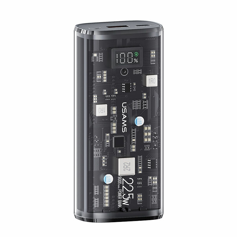 پاوربانک یوسمز شفاف مدل CD189 ظرفیت 9000 توان 22.5 وات