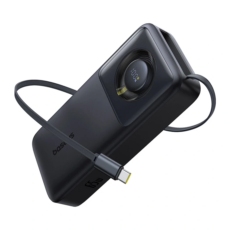 پاوربانک بیسوس مدل Free2Pull PPLSC01-20 ظرفیت 20000 میلی آمپر توان 65 وات