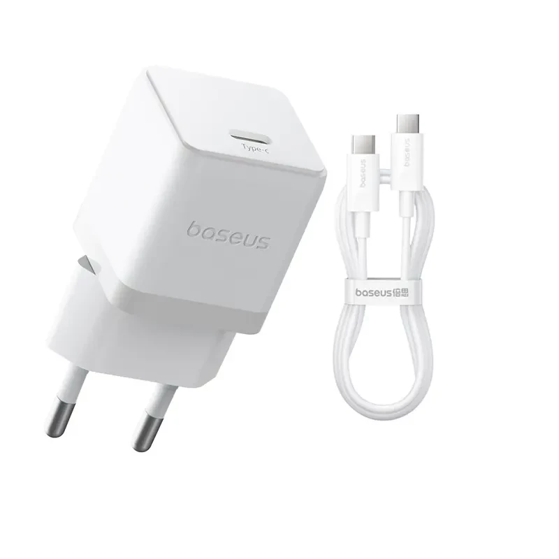 شارژر دیواری بیسوس Palm CCZC30CE توان 30 وات با کابل تایپ سی