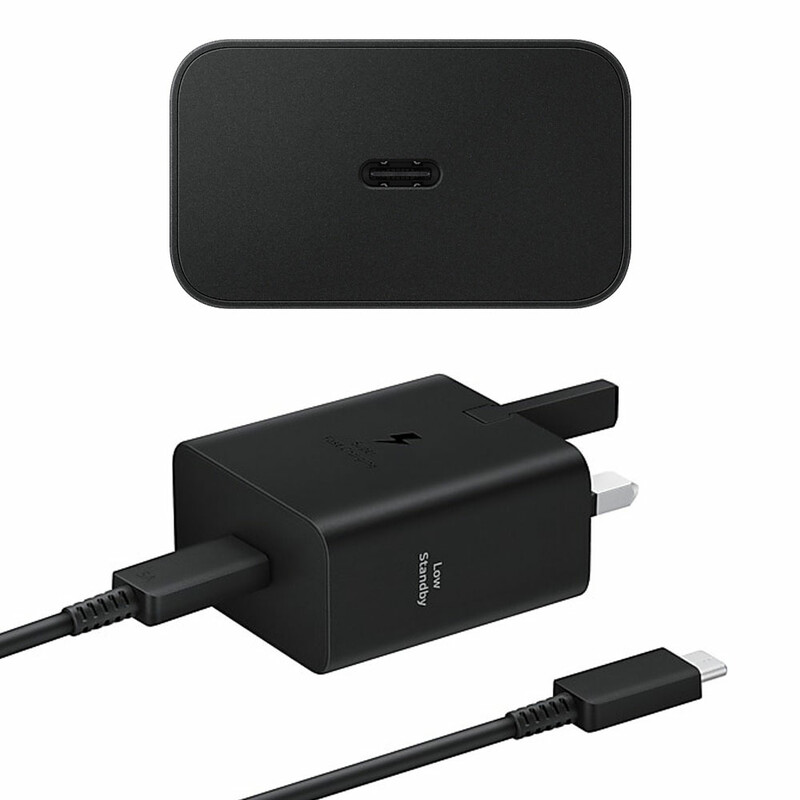 شارژر دیواری اورجینال سامسونگ مدل EP-T4511 Low Standby توان 45 وات سه پین با کابل تایپ سی