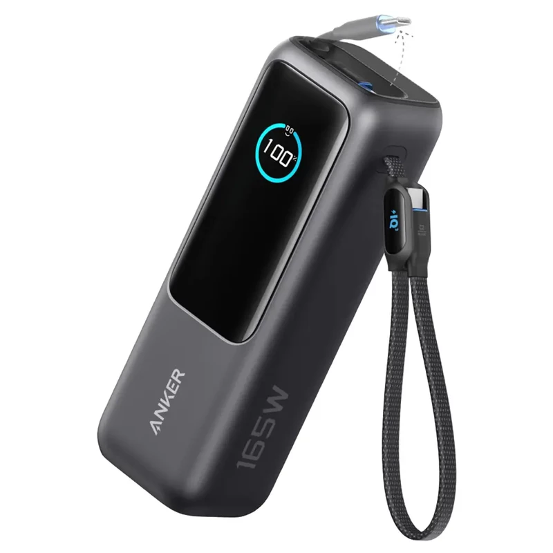 پاوربانک انکر مدل A1695 ظرفیت 25000 میلی آمپر توان 165 وات