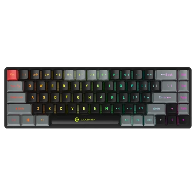 کیبورد باسیم مکانیکال گیمینگ لاجی کی مدل K410B