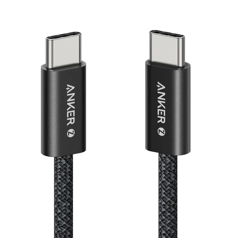 کابل شارژ USB-C به USB-C انکر Zolo مدل A8060 طول 1 متر توان 240 وات