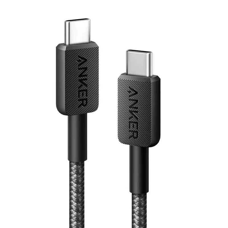 کابل شارژ USB-C به USB-C انکر مدل Durable A81F6 طول 1.8 متر توان 60 وات
