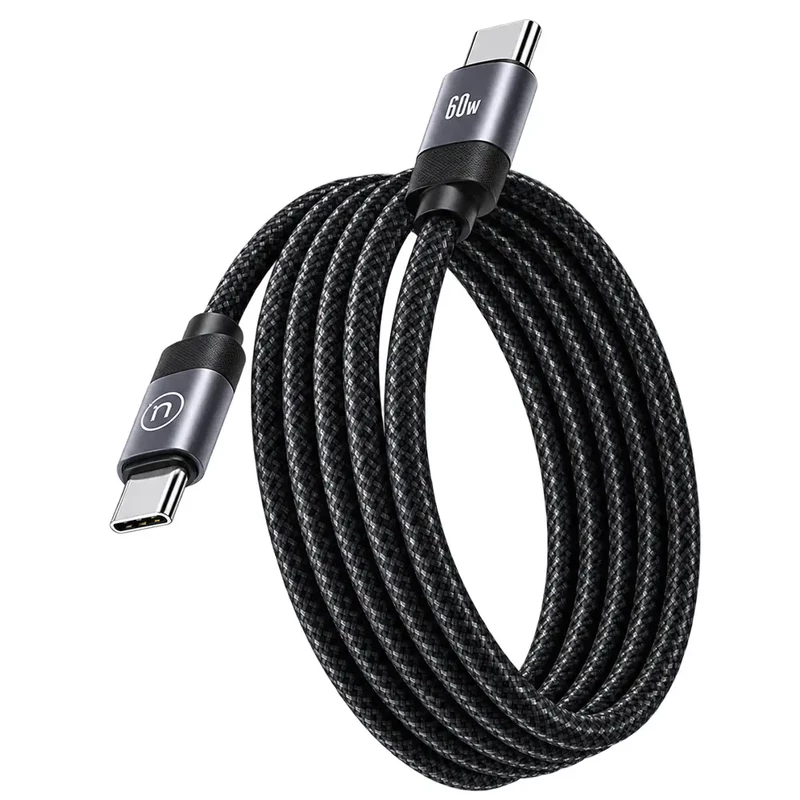کابل شارژ USB-C به USB-C یوسمز مدل SJ704  طول 1 متر توان 60 وات