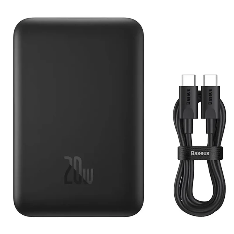 پاوربانک مگنتی بیسوس مدل Magnetic Mini PPCXM10 ظرفیت 10000 توان 20 وات
