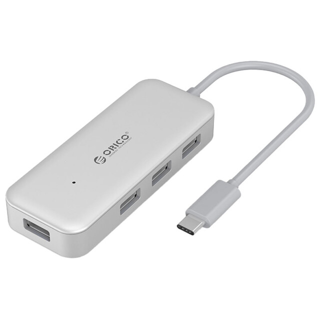 هاب تایپ سی 4 پورت اوریکو مدل TC4U-U3