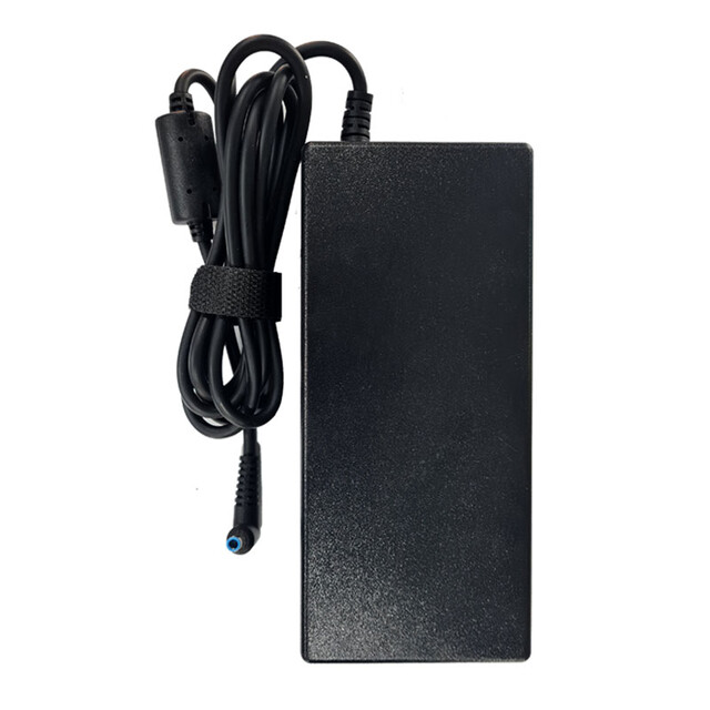 شارژر لپ تاپ اچ پی 19.5 ولت 6.15 آمپر سر فیش آبی مدل PPP009D