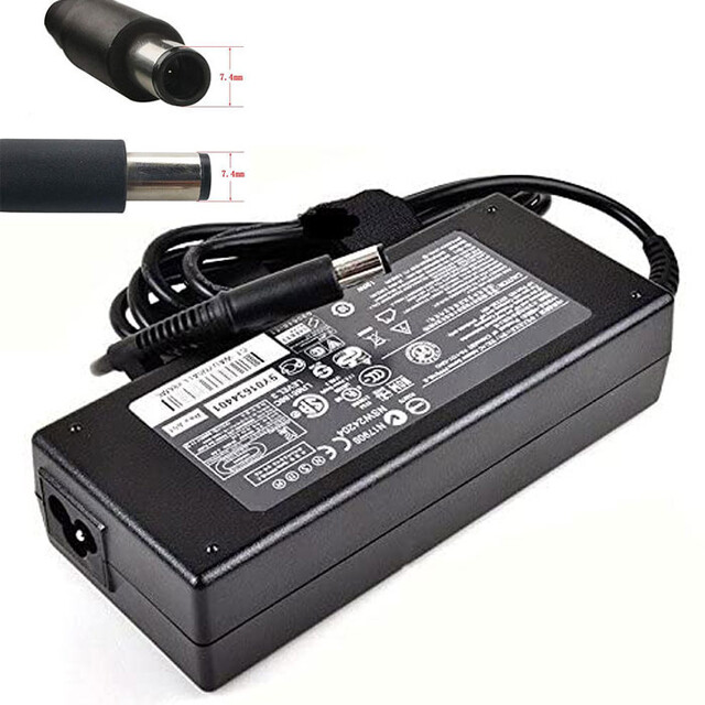 شارژر لپ تاپ اچ پی 18.5 ولت 6.5 آمپر سر فیش دلی مدل PPP017H