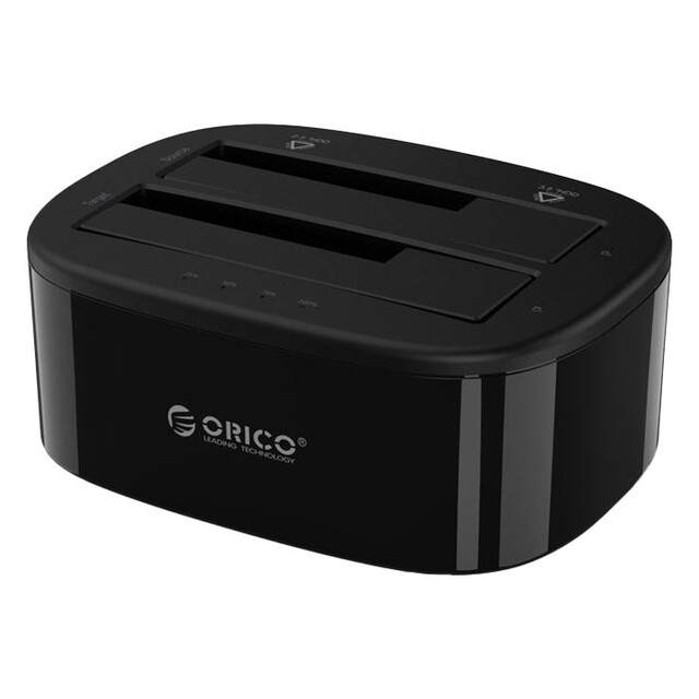 داک هارد و تبدیل ساتا به USB دو سینی اوریکو مدل 6228US3-C