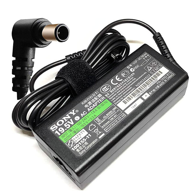 شارژر لپ تاپ سونی 19.5 ولت 3.3 آمپر مدل VGP-AC19.5V