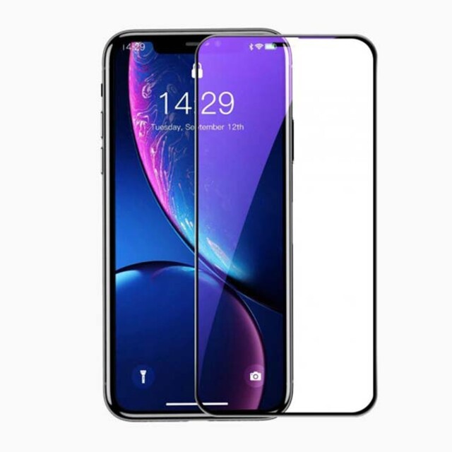 گلس شیشه‌ای باسئوس مدل Anti-bluelight موبایل آیفون XS Max/11 Pro Max