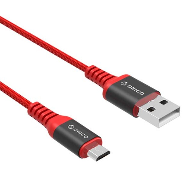 کابل شارژ USB به micro USB اوریکو مدل MTK-10 طول 1 متر توان 2.4 آمپر