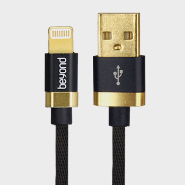 کابل شارژ USB به لایتنینگ بیاند مدل BA-533 طول 3 متر توان 2 آمپر