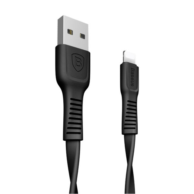 کابل شارژ USB به لایتنینگ بیسوس مدل Tough series طول 1 متر توان 2 آمپر