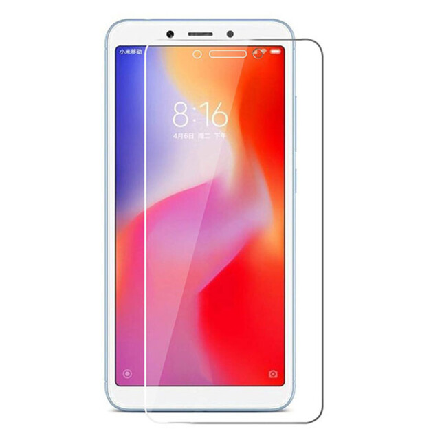 محافظ صفحه نمایش شیشه‌ای 414 گوشی موبایل شیاومی Redmi 6/6A