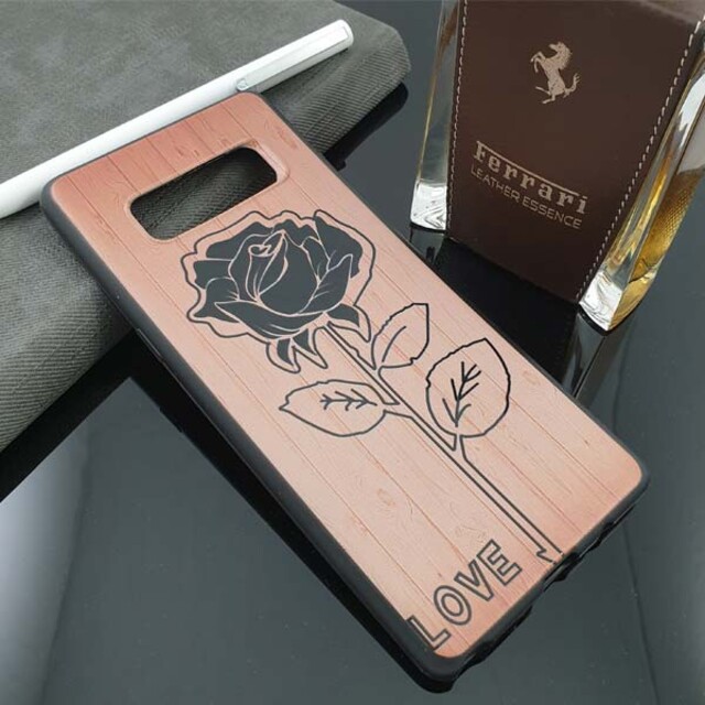 قاب ژله‌ای طرح چوب برای گوشی موبایل سامسونگ Note 8