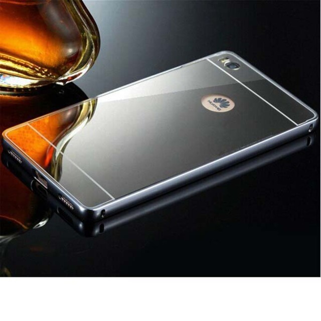 قاب آینه‌ای دور فلزی موبایل هواوی P8