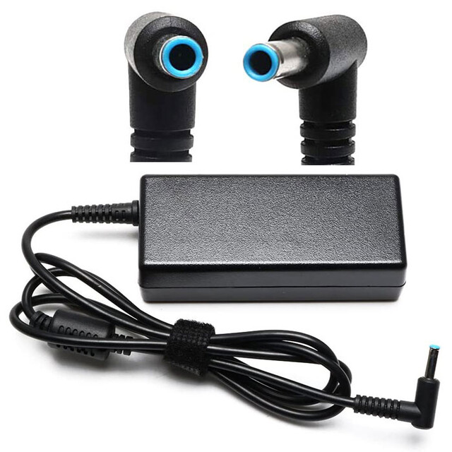 شارژر لپ تاپ اچ پی 19.5 ولت 4.62 آمپر سرفیش آبی مدل PPP012C-S