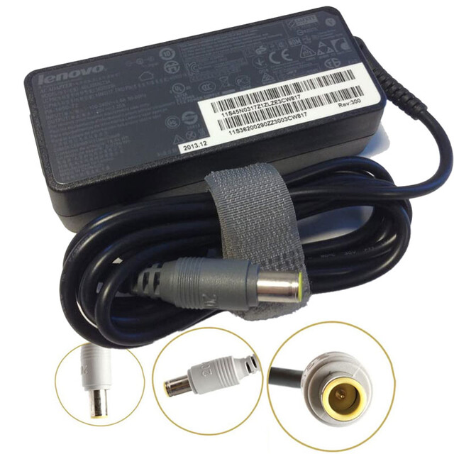 شارژر لپ تاپ لنوو 20 ولت 4.5 آمپر سر دلی مدل 42T4432