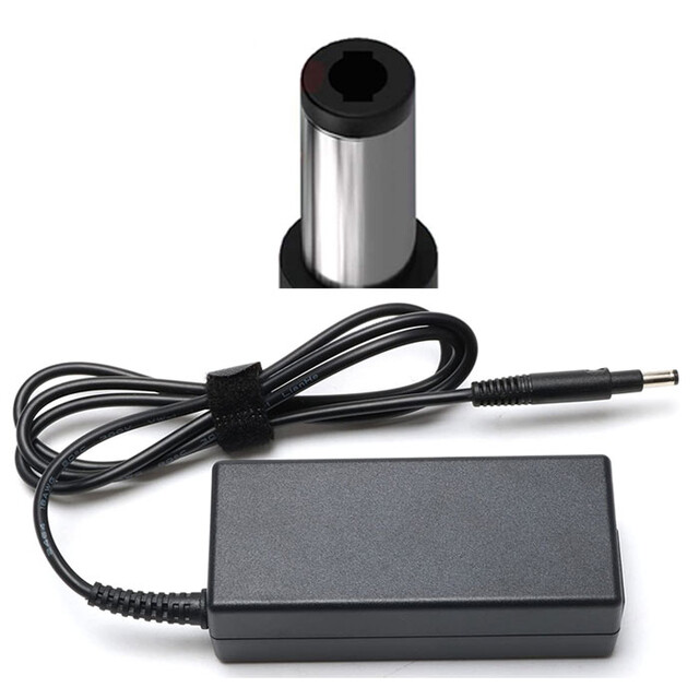 شارژر لپ تاپ اچ پی 19.5 ولت 3.33 آمپر سر فیش بلند مدل PPP009A