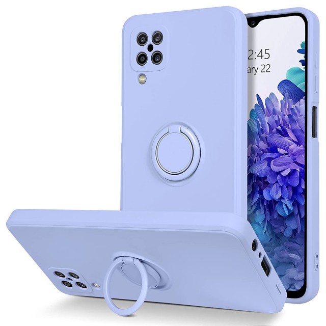 قاب سیلیکونی رینگ دار با بند سامسونگ A42 5G
